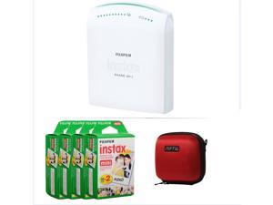 FUJIFILM INSTAX SHARE SMARTPHONE PRINTER SP 1 WITH 80 SHOTS AND CASE(RED) KIT FUJIFILM INSTAX SHARE SMARTPHONE PRINTER SP 1 WITH 80 SHOTS AND CASE(RED) KIT