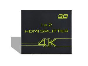 ABLEGRID® HDMI splitter amplifier 1X2 HDMI 1.4 with Full Ultra HD 4K/2K and 3D capable for PS3 Xbox Blu-ray Cable Box ABLEGRID® HDMI splitter amplifier 1X2 HDMI 1.4 with Full Ultra HD 4K/2K and 3D capable for PS3 Xbox Blu-ray Cable Box