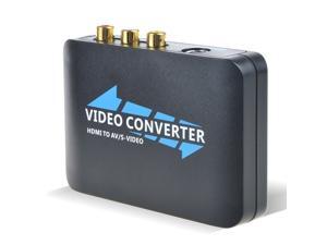 ABLEGRID® HDMI to Composite 3RCA AV S-Video R/L Audio Vdieo Converter Adapter Upscaler Support 720P/1080P with RCA/S-video Cable for PC Laptop Xbox PS3 TV STB VHS VCR Camera Blue-Ray DVD ABLEGRID® HDMI to Composite 3RCA AV S-Video R/L Audio Vdieo Converter Adapter Upscaler Support 720P/1080P with RCA/S-video Cable for PC Laptop Xbox PS3 TV STB VHS VCR Camera Blue-Ray DVD