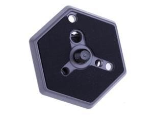 030-38 Hexagonal Quick Release Plate with 3/8" Screw Replaces #3048 030-38 Hexagonal Quick Release Plate with 3/8" Screw Replaces #3048