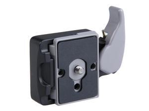 Black Camera 323 Quick Release Adapter with Manfrotto 200PL-14 Compat Plate BS88 HB88 Black Camera 323 Quick Release Adapter with Manfrotto 200PL-14 Compat Plate BS88 HB88