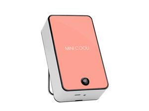 1400mAh 5V Mini Handheld Portable Bladeless Rechargeable Air Conditioner Cooling Fan with Stand and Mini USB Charging Cable 1400mAh 5V Mini Handheld Portable Bladeless Rechargeable Air Conditioner Cooling Fan with Stand and Mini USB Charging Cable