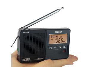 TECSUN PL-118 Radio DSP FM Radio Stereo Portable Professional Radio Receiver ETM Clock Alarm Black TECSUN PL-118 Radio DSP FM Radio Stereo Portable Professional Radio Receiver ETM Clock Alarm Black