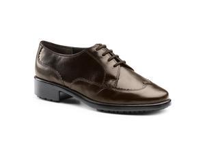 Aerosoles SureGrip Womens Accomplishment SG Slip Resistant Brown Work Shoes Aerosoles SureGrip Womens Accomplishment SG Slip Resistant Brown Work Shoes