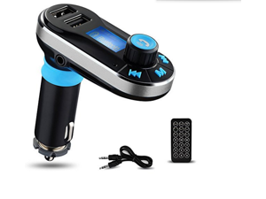 T66 Bluetooth MP3 Player, FM Transmitter Car Charger Car Kit Charger Hand-free Support Dual USB Ports/ SD Card/ USB Driver/ AUX Input with Remote Control T66 Bluetooth MP3 Player, FM Transmitter Car Charger Car Kit Charger Hand-free Support Dual USB Ports/ SD Card/ USB Driver/ AUX Input with Remote Control