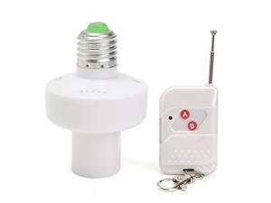 Wireless E27 Screw Remote Control Light Lamp Bulb Holder Cap Socket Switch Kit Wireless E27 Screw Remote Control Light Lamp Bulb Holder Cap Socket Switch Kit