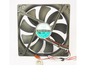 140mm 25mm New Case Fan 12V DC 153CFM CPU Computer Cooling 3Pin Ball Bg 381 140mm 25mm New Case Fan 12V DC 153CFM CPU Computer Cooling 3Pin Ball Bg 381
