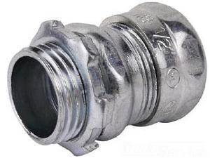 Thomas & Betts SG TC115A 1 1/2" Connector,Compression,EMT,Steel (Pack of 25) Thomas & Betts SG TC115A 1 1/2" Connector,Compression,EMT,Steel (Pack of 25)