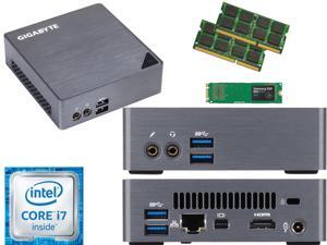 Gigabyte BRIX Ultra Compact Mini PC (Skylake) BSi7-6500 i7 500GB SSD, 32GB RAM, Assembled and Tested Gigabyte BRIX Ultra Compact Mini PC (Skylake) BSi7-6500 i7 500GB SSD, 32GB RAM, Assembled and Tested