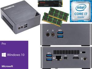 Gigabyte BRIX s Ultra Compact Mini PC (Skylake) BSi7H-6500 i7 , 1TB M.2 SSD, 2TB HDD, 32GB RAM, Windows 10 Pro Installed & Configured Gigabyte BRIX s Ultra Compact Mini PC (Skylake) BSi7H-6500 i7 , 1TB M.2 SSD, 2TB HDD, 32GB RAM, Windows 10 Pro Installed & Configured