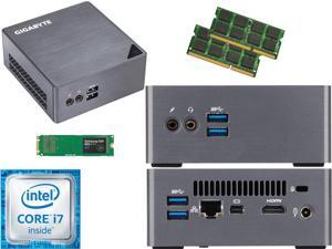 Gigabyte BRIX s Ultra Compact Mini PC (Skylake) BSi7H-6500 i7 500GB SSD, 1TB 7200RPM HDD, 8GB RAM, Assembled and Tested Gigabyte BRIX s Ultra Compact Mini PC (Skylake) BSi7H-6500 i7 500GB SSD, 1TB 7200RPM HDD, 8GB RAM, Assembled and Tested