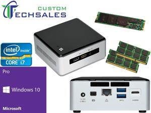 Intel NUC NUC5i7RYH Mini PC Core i7-5557U, 1TB M.2 SSD, 2TB HDD, 32GB RAM, Windows 10 Pro Installed and Configured by CustomTechSales Intel NUC NUC5i7RYH Mini PC Core i7-5557U, 1TB M.2 SSD, 2TB HDD, 32GB RAM, Windows 10 Pro Installed and Configured by CustomTechSales