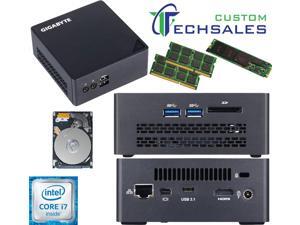 Gigabyte BRIX s Ultra Compact Mini PC (Skylake) BSi7HT-6500 i7 480GB SSD, 1TB 7200RPM HDD, 8GB RAM, Assembled and Tested Gigabyte BRIX s Ultra Compact Mini PC (Skylake) BSi7HT-6500 i7 480GB SSD, 1TB 7200RPM HDD, 8GB RAM, Assembled and Tested