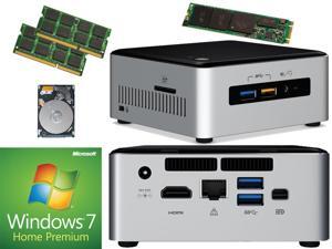 Intel NUC NUC6i3SYH Mini PC (Skylake) i3-6100U, 120GB Samsung SSD, 1TB 7200RPM Drive, 16GB RAM Windows 7 Home Installed & Configured Intel NUC NUC6i3SYH Mini PC (Skylake) i3-6100U, 120GB Samsung SSD, 1TB 7200RPM Drive, 16GB RAM Windows 7 Home Installed & Configured