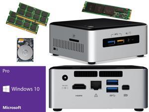 Intel NUC NUC6i5SYH Mini PC (Skylake) i5-6260U, 120GB Samsung SSD, 1TB Hard Drive, 8GB RAM Windows 10 Pro Installed & Configured Intel NUC NUC6i5SYH Mini PC (Skylake) i5-6260U, 120GB Samsung SSD, 1TB Hard Drive, 8GB RAM Windows 10 Pro Installed & Configured