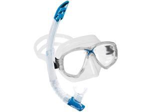 Cressi Marea and Gamma Snorkel Combo (Blue) Cressi Marea and Gamma Snorkel Combo (Blue)