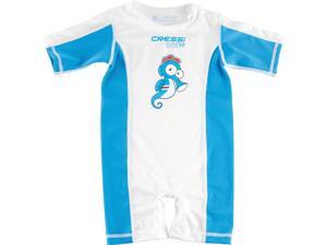 Cressi Blue Babaloo Sun Protective Baby Infant Suit, Size S (6-9MO) Cressi Blue Babaloo Sun Protective Baby Infant Suit, Size S (6-9MO)