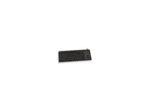 Cherry G84-4420LUBEU-0 UltraSlim Compact Keyboard with USB Interface and Optical Trackball, 15 Width, Light Gray Cherry G84-4420LUBEU-0 UltraSlim Compact Keyboard with USB Interface and Optical Trackball, 15 Width, Light Gray