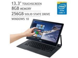 Acer Aspire R13 13.3 R7-371T-762R Touchscreen 2-in-1 Laptop ( Intel Core i7-5500U 8GB RAM 256 SSD Windows 10) Backlit K Acer Aspire R13 13.3 R7-371T-762R Touchscreen 2-in-1 Laptop ( Intel Core i7-5500U 8GB RAM 256 SSD Windows 10) Backlit K