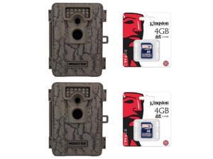 (2) MOULTRIE Game Spy A-5 Low Glow Infrared 5 MP Digital Game Cameras + SD Cards (2) MOULTRIE Game Spy A-5 Low Glow Infrared 5 MP Digital Game Cameras + SD Cards