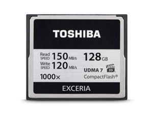 Toshiba 128GB EXCERIA 1000x Compact Flash Memory Card t Toshiba 128GB EXCERIA 1000x Compact Flash Memory Card t