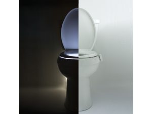 IllumiBowl Toilet Night Light Motion-Activated 9 Color Settings, Fits Any Toilet IllumiBowl Toilet Night Light Motion-Activated 9 Color Settings, Fits Any Toilet