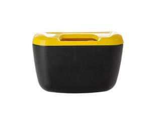 Revolity PP Portable Vehicle Auto Accessory Car Trash Mini Garbage Box Holder Color Yellow Revolity PP Portable Vehicle Auto Accessory Car Trash Mini Garbage Box Holder Color Yellow