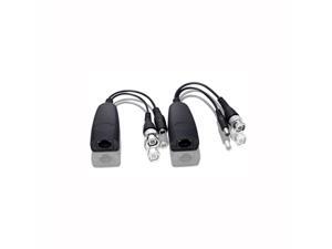 Aposonic RJ45 To BNC HD Video Balun Adapter, Passive Video & Power Transceiver (Pair) Aposonic RJ45 To BNC HD Video Balun Adapter, Passive Video & Power Transceiver (Pair)