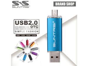 Suntrsi USB Flash Drive OTG Smart Phone Pendrive 64GB 8GB 16GB 32GB USB Stick Tablet PC Pen Drive Micro USB External Storage Suntrsi USB Flash Drive OTG Smart Phone Pendrive 64GB 8GB 16GB 32GB USB Stick Tablet PC Pen Drive Micro USB External Storage