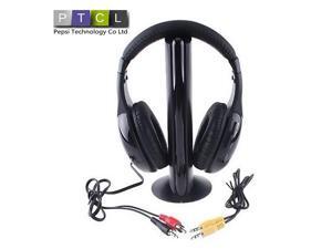 5 in 1 3.5mm HiFi Wireless Earphones Headphone Headset Wireless Monitor FM radio for MP4 PC TV audio game 5 in 1 3.5mm HiFi Wireless Earphones Headphone Headset Wireless Monitor FM radio for MP4 PC TV audio game