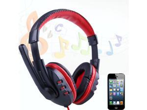 Skype Gaming Game Stereo Headphones Headset Earphone w/ Mic For PC Computer Skype Gaming Game Stereo Headphones Headset Earphone w/ Mic For PC Computer