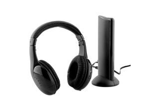 Black 5 in 1 Wireless Cordless Headphone Headset Earphone With Mic For PC TV FM Wireless Gaming Headphones Black 5 in 1 Wireless Cordless Headphone Headset Earphone With Mic For PC TV FM Wireless Gaming Headphones