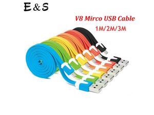 Top quality Micro Usb Cable Mini 1M Flat Noodle Micro USB Data Sync Charger Microusb Cable for Samsung S6 Android Accessories Top quality Micro Usb Cable Mini 1M Flat Noodle Micro USB Data Sync Charger Microusb Cable for Samsung S6 Android Accessories