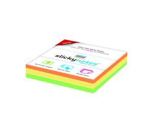 Slickynotes 3 Pads (75 Sheets) Glue-Free Sticky Notes Slickynotes 3 Pads (75 Sheets) Glue-Free Sticky Notes