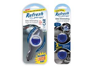 Refresh Your Car Plug-In w/USB Phone Charger+ Bonus refill pack Refresh Your Car Plug-In w/USB Phone Charger+ Bonus refill pack
