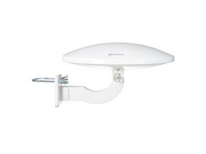 ANTOP AT-414B UFO 360 Degree Smartpass Amplified Outdoor/Attic HD TV Antenna with Built-in 4G LTE Filter-55/65 Mile Long Range Omnidirectional Home/RV TV Antenna- 33ft Coaxial Cable-4K UHD Ready ANTOP AT-414B UFO 360 Degree Smartpass Amplified Outdoor/Attic HD TV Antenna with Built-in 4G LTE Filter-55/65 Mile Long Range Omnidirectional Home/RV TV Antenna- 33ft Coaxial Cable-4K UHD Ready