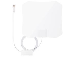 Antop AT-132B Indoor TV Antenna - With Inline Smart Pass Amplifier- 30/45 Mile Smart Range - Super Slim 0.02" - Piano White - Table Stand - 10ft Cable - 4K UHD Ready Antop AT-132B Indoor TV Antenna - With Inline Smart Pass Amplifier- 30/45 Mile Smart Range - Super Slim 0.02" - Piano White - Table Stand - 10ft Cable - 4K UHD Ready