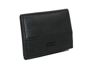 Levis Boys Leather Trifold Wallet, Black Levis Boys Leather Trifold Wallet, Black
