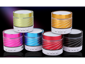 S07U Wireless Mini Bluetooth Speaker With Led Color Changing Lights Portable Hand-Free Call Hi-fi Surround Stereo Subwoofer System For Smartphones, Pads, Laptops, Mp3, Mp4, Computer S07U Wireless Mini Bluetooth Speaker With Led Color Changing Lights Portable Hand-Free Call Hi-fi Surround Stereo Subwoofer System For Smartphones, Pads, Laptops, Mp3, Mp4, Computer