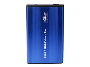 ShuoLe USB 2.0 Aluminum External Hard Drive Enclosure Case Supports 2.5-inch IDE/PATA Drives Up To 500GB ShuoLe USB 2.0 Aluminum External Hard Drive Enclosure Case Supports 2.5-inch IDE/PATA Drives Up To 500GB