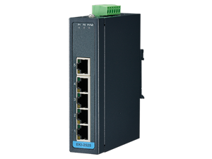 Advantech 5-port 10/100Mbps Unmanaged Ethernet Switch, -10~60°C Advantech 5-port 10/100Mbps Unmanaged Ethernet Switch, -10~60°C