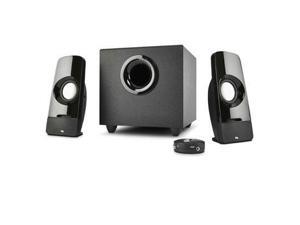 Cyber Acoustics Curve Blast 2.1 Speaker System - 8 W RMS Cyber Acoustics Curve Blast 2.1 Speaker System - 8 W RMS