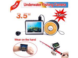 3.5" LCD Monitor 15M/30M Cable 1000TVL Wearable Underwater Video Camera Fishing Camera Fish Finder 3.5" LCD Monitor 15M/30M Cable 1000TVL Wearable Underwater Video Camera Fishing Camera Fish Finder