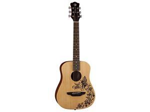 Luna Guitars SAF FANTASY Safari Fantasy Travel Guitar with Gigbag Luna Guitars SAF FANTASY Safari Fantasy Travel Guitar with Gigbag