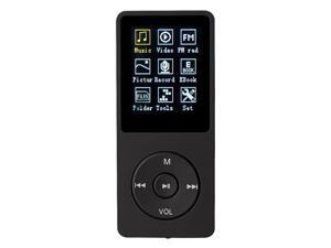 Lychee 8 GB & 70 Hours Mp3 Mp4 Player Media/Music/Audio 1.8'' Screen with FM Radio (Supports up to 64GB, Black) Lychee 8 GB & 70 Hours Mp3 Mp4 Player Media/Music/Audio 1.8'' Screen with FM Radio (Supports up to 64GB, Black)