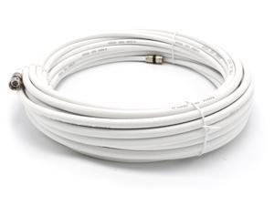 100' feet white RG6 coax, coaxial cable with two male F-pin Male connectors for Satellite, DIRECTV, Dish Network, Comcast, Verizon FIOS, Charter, FTA, OTA, HD Antennas, and off-air Channels 100' feet white RG6 coax, coaxial cable with two male F-pin Male connectors for Satellite, DIRECTV, Dish Network, Comcast, Verizon FIOS, Charter, FTA, OTA, HD Antennas, and off-air Channels