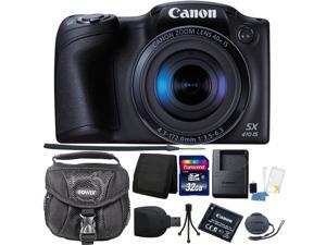Canon PowerShot SX410 IS Digital Camera (Black) + 32GB Memory Card + Card Wallet + Card Reader + Camera Case + Cleaning Kit + Mini Tripod Canon PowerShot SX410 IS Digital Camera (Black) + 32GB Memory Card + Card Wallet + Card Reader + Camera Case + Cleaning Kit + Mini Tripod