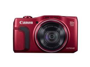 Canon PowerShot SX710 20.3MP 30x Optical Zoom Digital Camera - Red Canon PowerShot SX710 20.3MP 30x Optical Zoom Digital Camera - Red