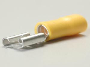 K-Four Yellow Female Slide On Terminals 1/4 Inch For 10-12 Gauge Wires - Pack Of 12 K-Four Yellow Female Slide On Terminals 1/4 Inch For 10-12 Gauge Wires - Pack Of 12