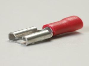 K-Four Red Female Slide On Terminals 1/4 Inch For 18-22 Gauge Wires - Pack Of 12 K-Four Red Female Slide On Terminals 1/4 Inch For 18-22 Gauge Wires - Pack Of 12